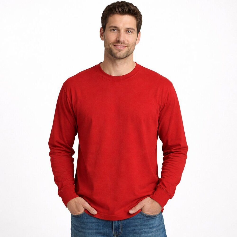 Saddlebred Long Sleeve Tee Medium Flex Carbon NWT
